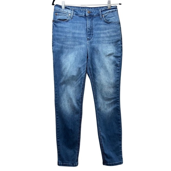 Simply Vera Vera Wang Skinny Jeans High Rise Denim Blue Women's Size 14R‎ - Picture 1 of 9
